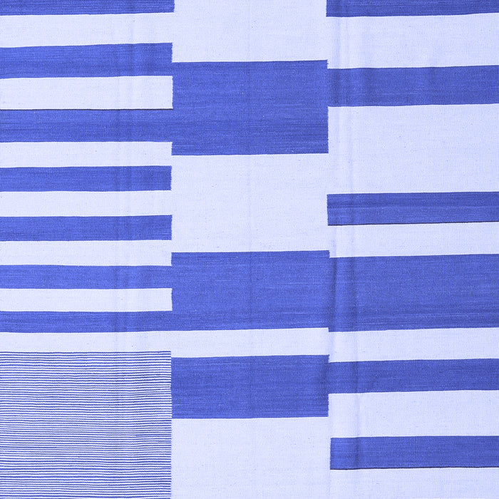 Machine Washable Abstract Blue Contemporary Rug, wshcon2787blu