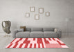 Contemporary Red Washable Rugs