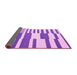 Sideview of Abstract Pink Contemporary Rug, con2787pnk