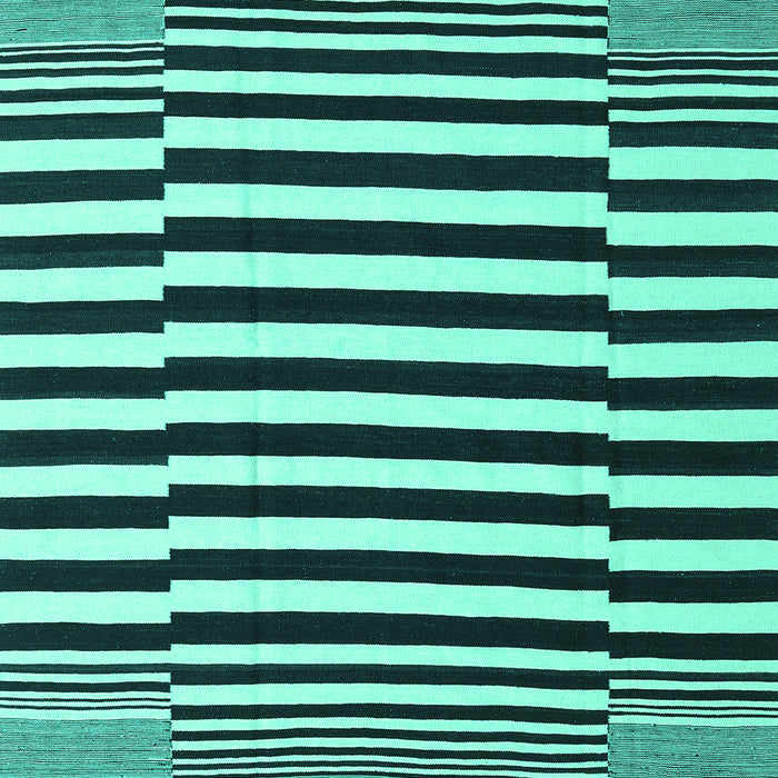 Abstract Turquoise Contemporary Rug, con2788turq