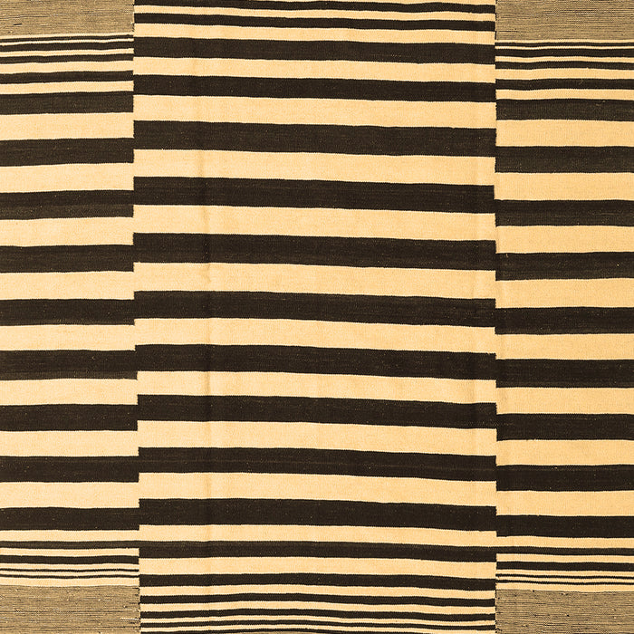 Abstract Brown Contemporary Rug, con2788brn