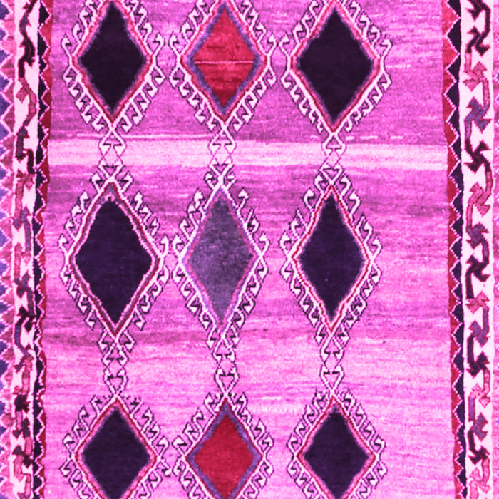 Machine Washable Abstract Pink Contemporary Rug, wshcon2789pnk