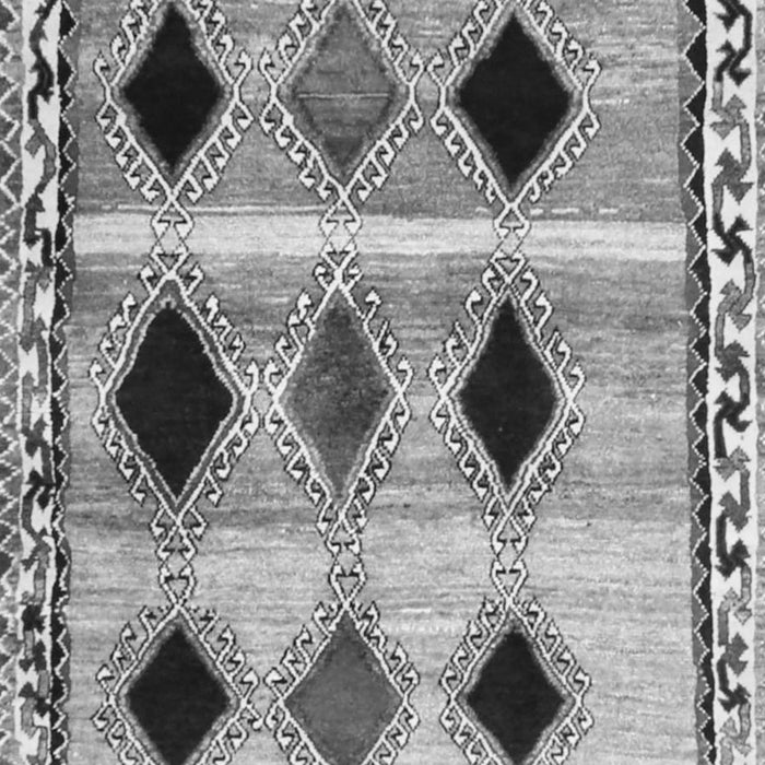 Serging Thickness of Machine Washable Abstract Gray Contemporary Rug, wshcon2789gry