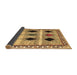 Sideview of Abstract Brown Contemporary Rug, con2789brn