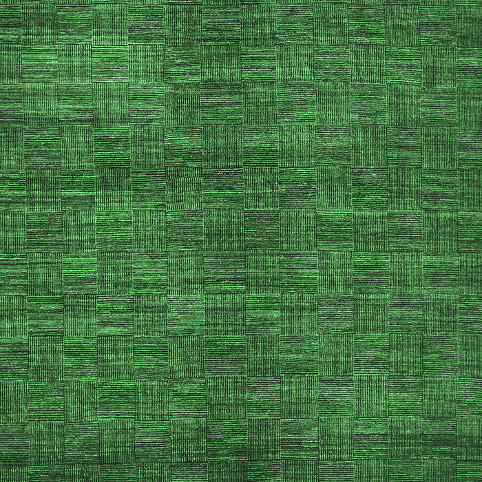 Abstract Emerald Green Contemporary Rug, con278emgrn