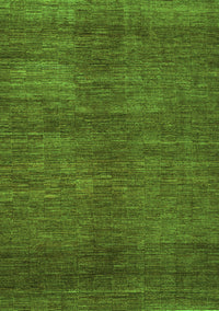 Abstract Green Contemporary Rug, con278grn