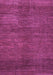 Machine Washable Abstract Purple Contemporary Area Rugs, wshcon278pur