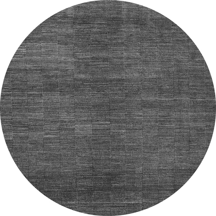 Square Abstract Gray Contemporary Rug, con278gry
