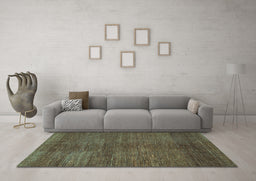 Machine Washable Abstract Light Blue Contemporary Rug in a Living Room, wshcon278lblu
