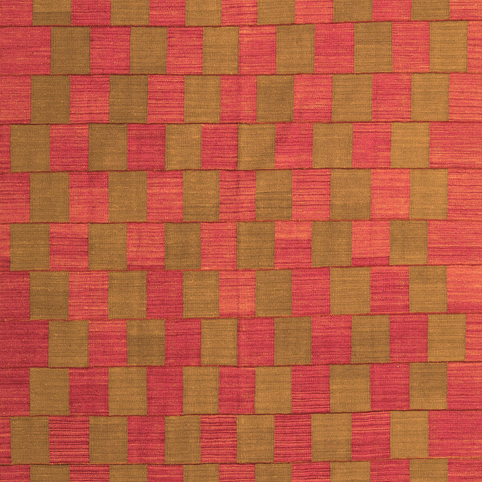 Abstract Orange Contemporary Rug, con2790org