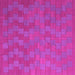 Square Abstract Pink Contemporary Rug, con2790pnk