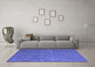 Machine Washable Abstract Blue Contemporary Rug in a Living Room, wshcon2790blu