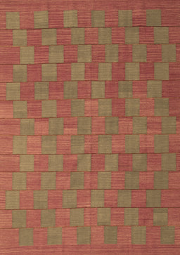 Abstract Brown Contemporary Rug, con2790brn