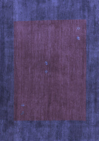 Abstract Blue Contemporary Rug, con2791blu