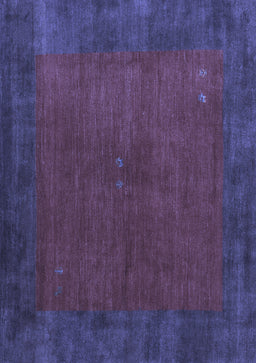 Abstract Blue Contemporary Rug, con2791blu