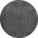 Square Abstract Gray Contemporary Rug, con2791gry