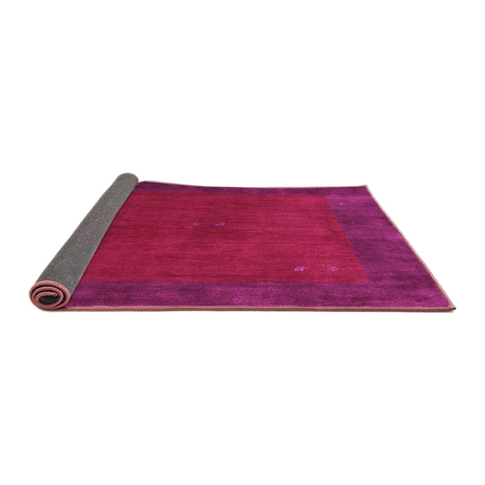 Sideview of Abstract Pink Contemporary Rug, con2791pnk