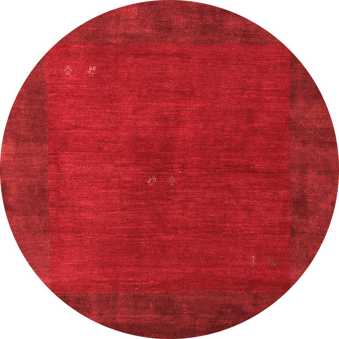 Abstract Red Contemporary Rug, con2791red