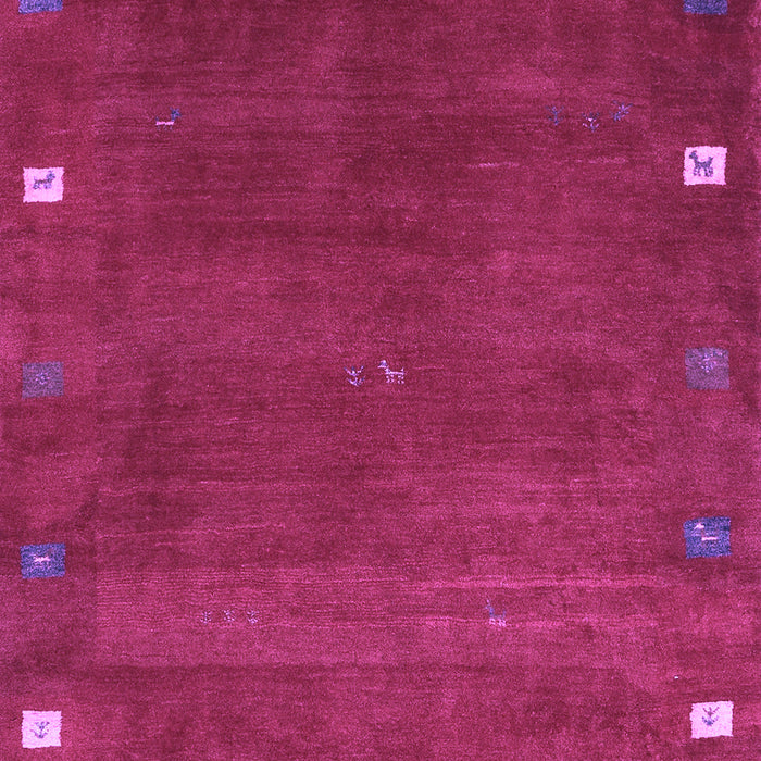 Abstract Purple Contemporary Rug, con2792pur
