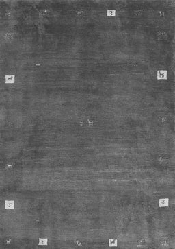 Abstract Gray Contemporary Rug, con2792gry
