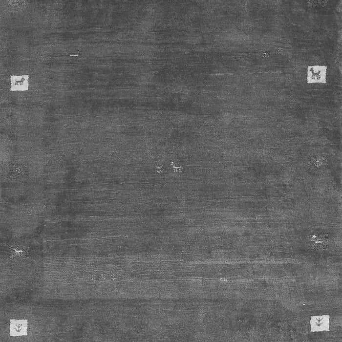 Abstract Gray Contemporary Rug, con2792gry