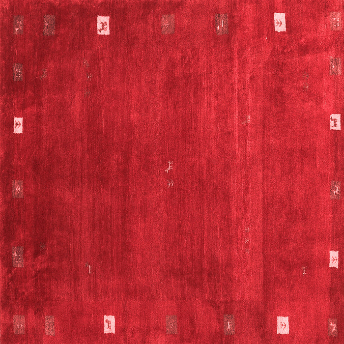 Abstract Red Contemporary Rug, con2792red
