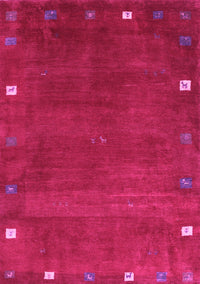 Abstract Pink Contemporary Rug, con2792pnk