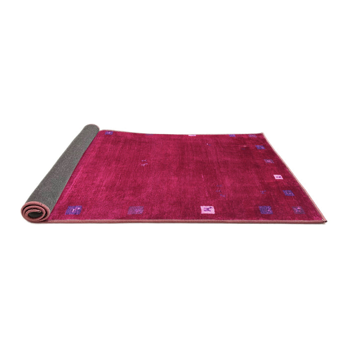 Sideview of Abstract Pink Contemporary Rug, con2792pnk