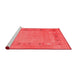 Contemporary Red Washable Rugs