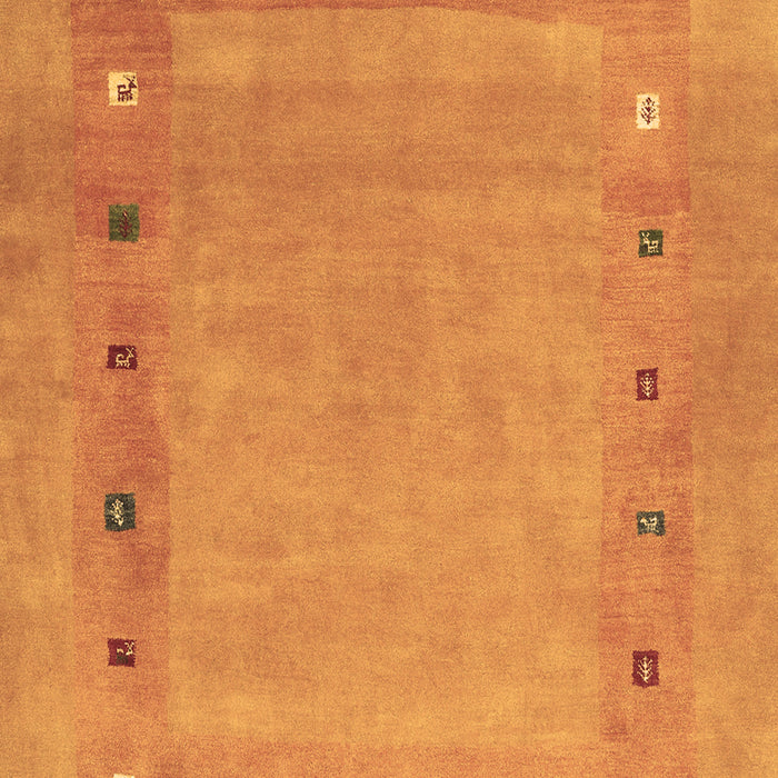 Machine Washable Abstract Brown Contemporary Rug, wshcon2793brn