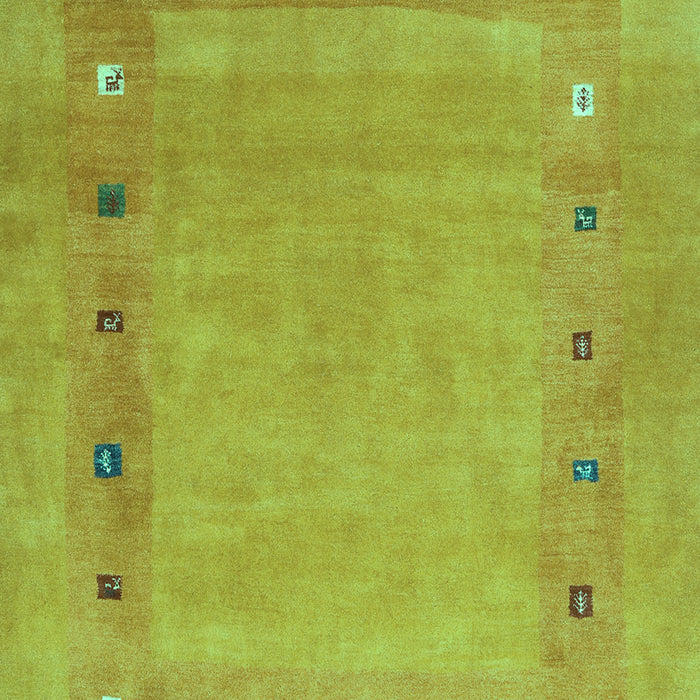 Machine Washable Abstract Turquoise Contemporary Area Rugs, wshcon2793turq