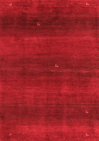 Abstract Red Contemporary Rug, con2794red