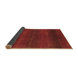 Sideview of Abstract Brown Contemporary Rug, con2794brn