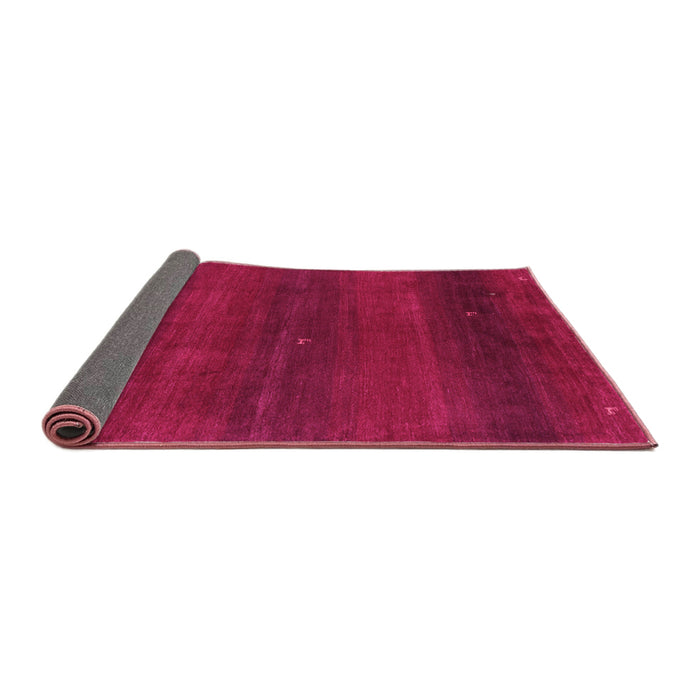 Sideview of Abstract Pink Contemporary Rug, con2794pnk