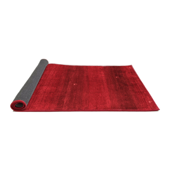 Abstract Red Contemporary Area Rugs