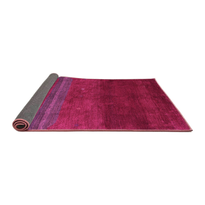 Sideview of Abstract Pink Contemporary Rug, con2795pnk