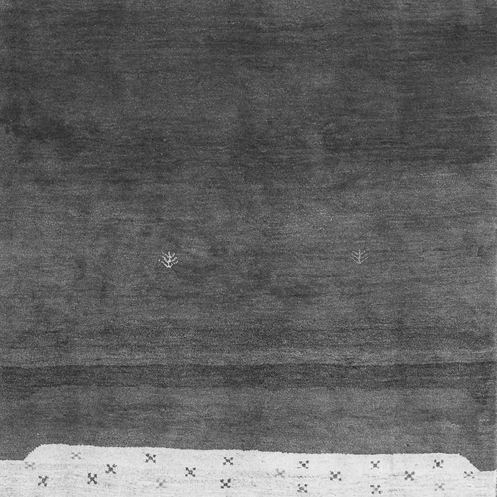 Abstract Gray Contemporary Rug, con2795gry