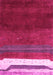 Machine Washable Abstract Pink Contemporary Rug, wshcon2795pnk