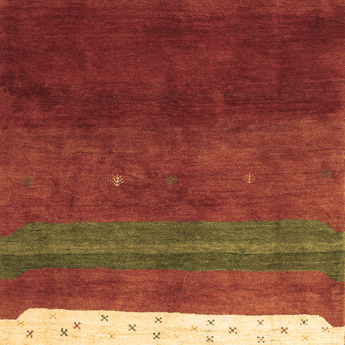 Machine Washable Abstract Brown Contemporary Rug, wshcon2795brn