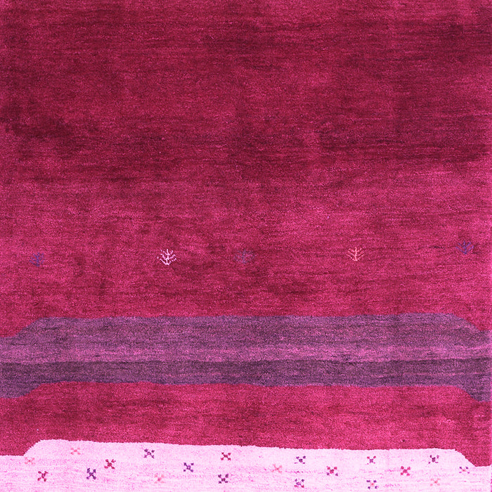 Abstract Pink Contemporary Rug, con2795pnk