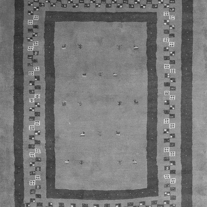 Abstract Gray Contemporary Rug, con2796gry