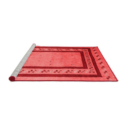 Contemporary Red Washable Rugs