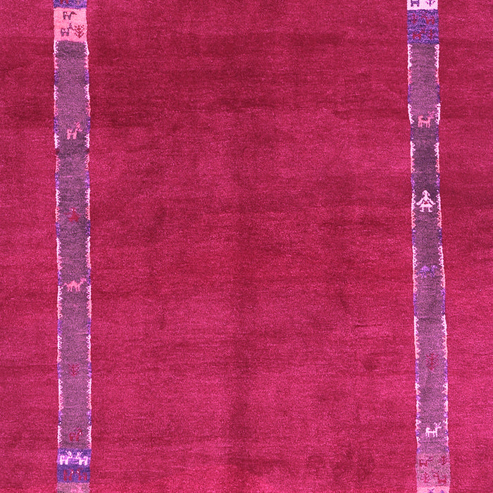 Abstract Pink Contemporary Rug, con2797pnk
