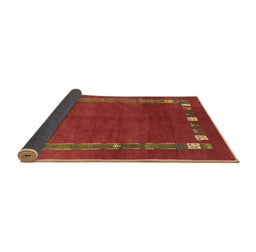 Sideview of Abstract Brown Contemporary Rug, con2797brn