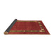 Sideview of Abstract Brown Contemporary Rug, con2797brn