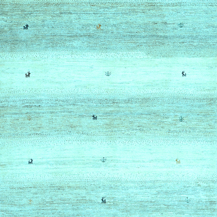 Solid Light Blue Modern Rug, con2798lblu