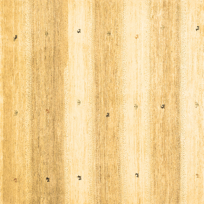 Square Solid Brown Modern Rug, con2798brn