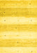 Solid Yellow Modern Rug, con2798yw