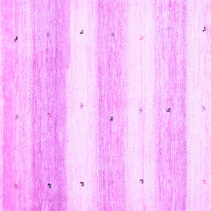 Square Solid Purple Modern Rug, con2798pur