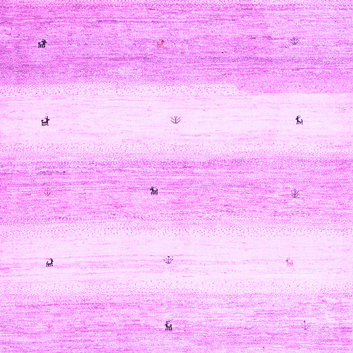 Solid Purple Modern Rug, con2798pur